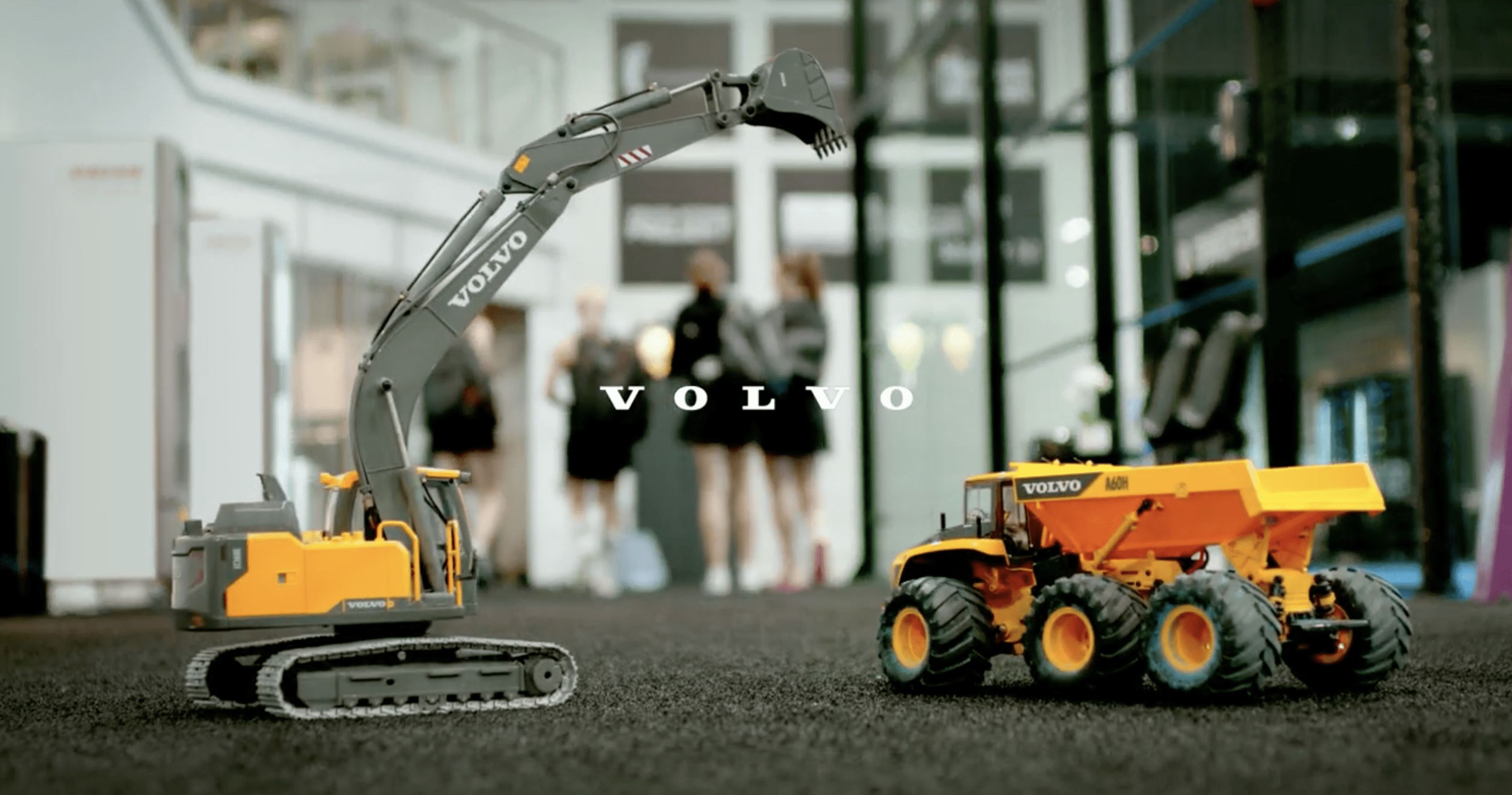 Volvo Construction Equipment x Tamiya toys | Music Composer